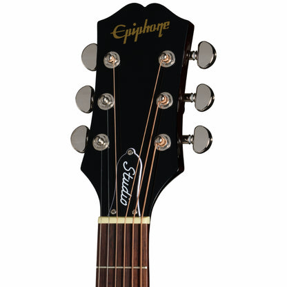 Epiphone J-45 Studio EC Vintage Sunburst Left-Handed Guitar — view 4