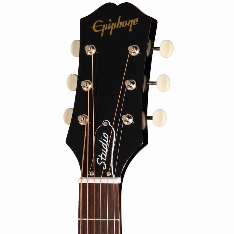 Epiphone Blues King Studio Acoustic Guitar - Ebony — view 4