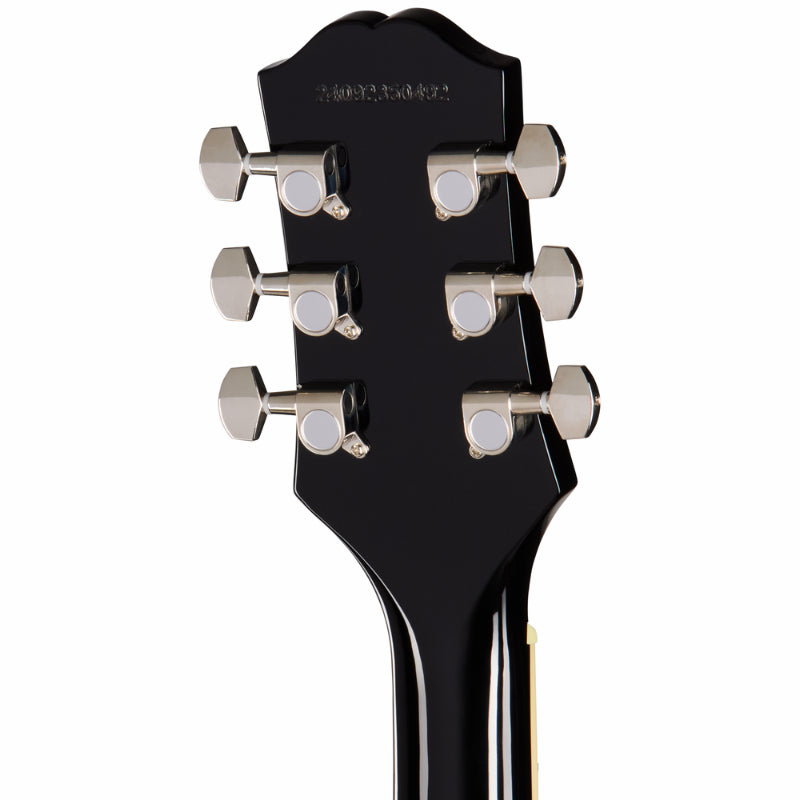 Epiphone Les Paul Tribute Plus Electric Guitar - Ebony Burst — view 5