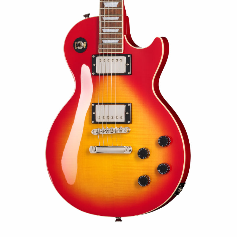 Epiphone Les Paul Tribute Plus HTG Cherry Sunburst — view 6