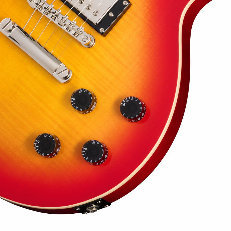 Epiphone Les Paul Tribute Plus HTG Cherry Sunburst — view 3