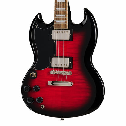 Epiphone SG Tribute Plus Cherry Burst Left-Handed — view 6