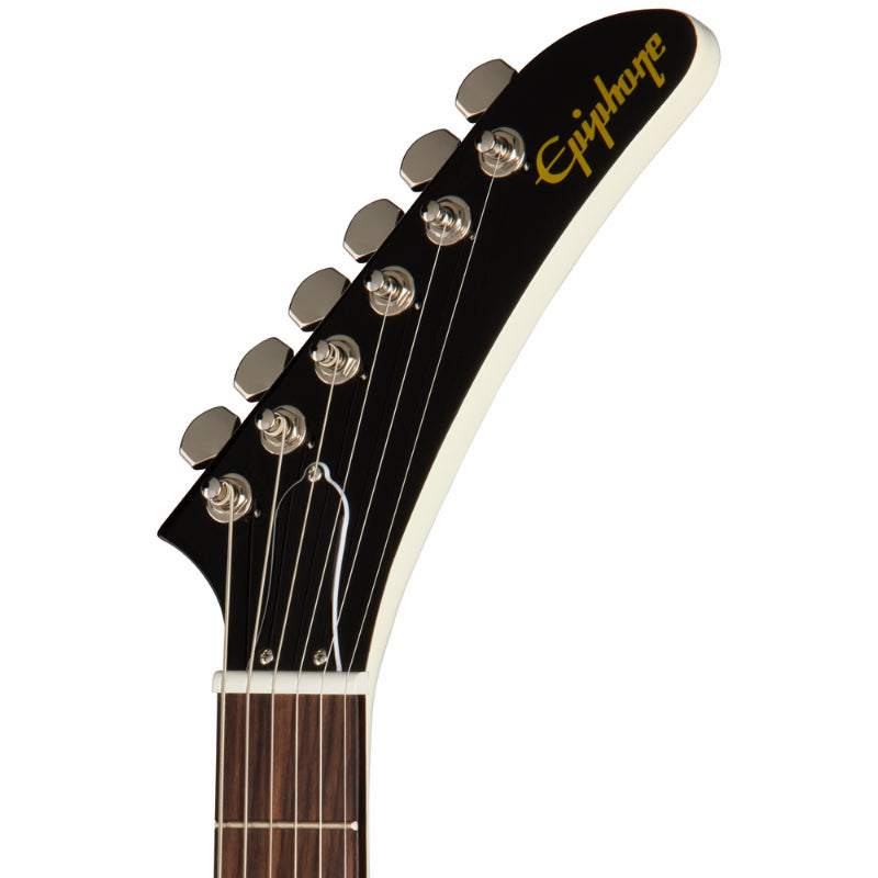 Epiphone Explorer 80s EMG Classic White Electric Guitar — view 4