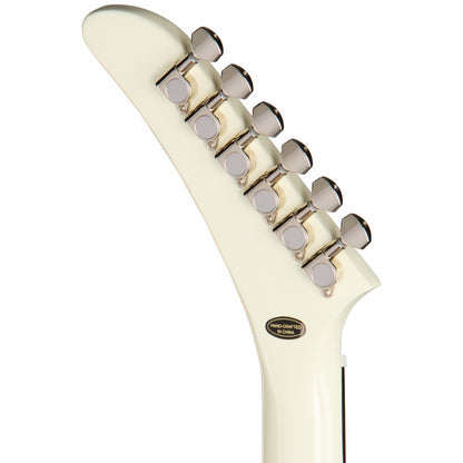 Epiphone Explorer 80s EMG Classic White Electric Guitar — view 5