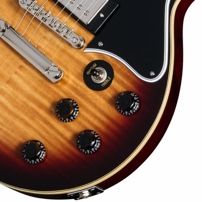 Epiphone LP Special Double Cut Figured Bourbon Burst — view 3
