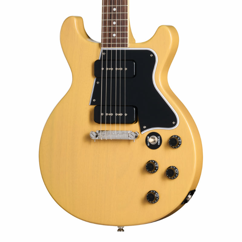 Epiphone Les Paul Special Double Cut Electric Guitar - TV Yellow — view 6