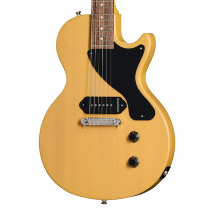 Epiphone Les Paul Junior Electric Guitar - TV Yellow, P-90 Pickup — view 6