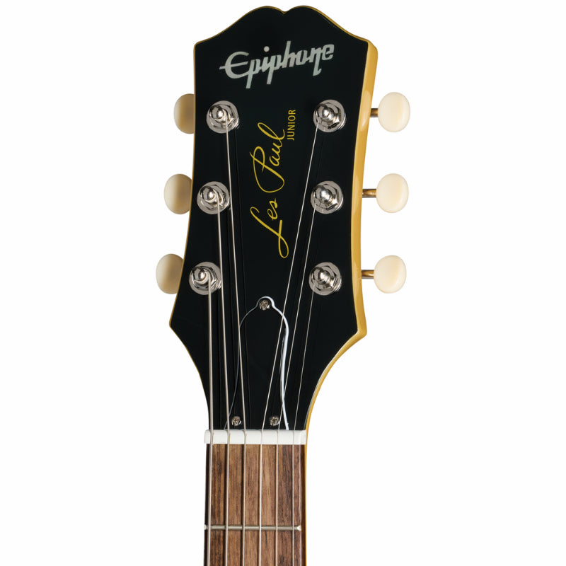 Epiphone Les Paul Junior Electric Guitar - TV Yellow, P-90 Pickup — view 4