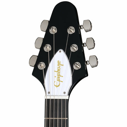 Epiphone Flying V 70s Electric Guitar - Ebony Finish — view 4