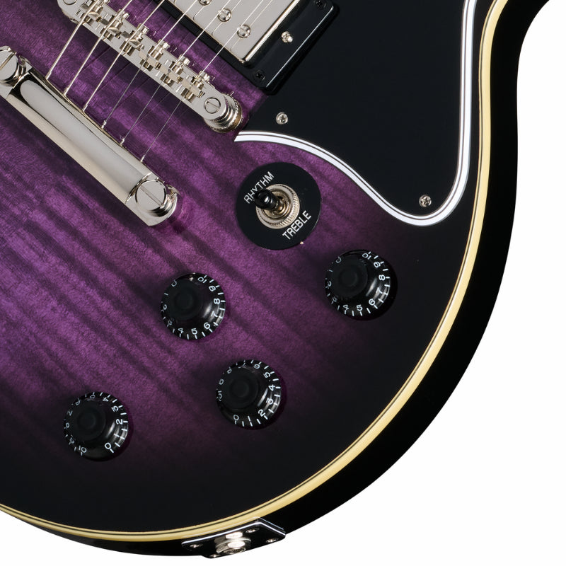 Epiphone Les Paul Special Double Cut Figured Purple Burst — view 3