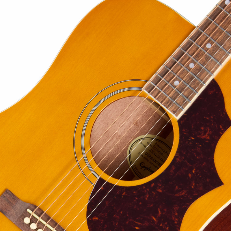 Epiphone Hummingbird Tribute Acoustic Guitar - Antique Natural — view 3