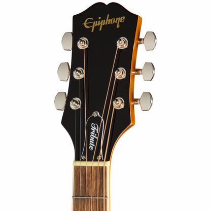 Epiphone Hummingbird Tribute HTG Cherry Burst Left-Handed Guitar — view 4