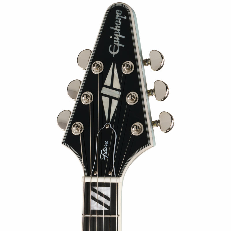 Epiphone Futura Flying V Custom Quicksilver Shift Guitar — view 5