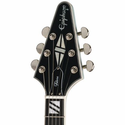 Epiphone Futura Flying V Custom Quicksilver Shift Guitar — view 5