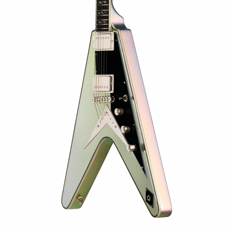 Epiphone Futura Flying V Custom Quicksilver Shift Guitar — view 3