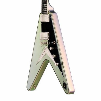 Epiphone Futura Flying V Custom Quicksilver Shift Guitar — view 3