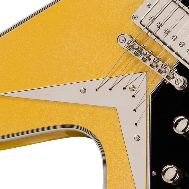 Epiphone Futura Flying V Custom Solaris Shift Guitar — view 6