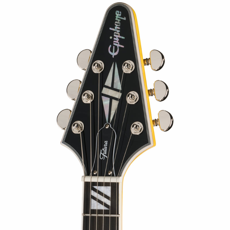 Epiphone Futura Flying V Custom Solaris Shift Guitar — view 5