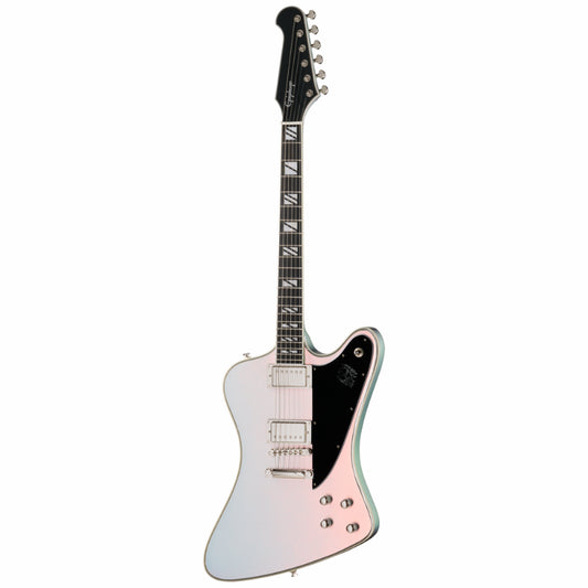 Epiphone Futura Firebird Custom Quicksilver Shift Electric Guitar