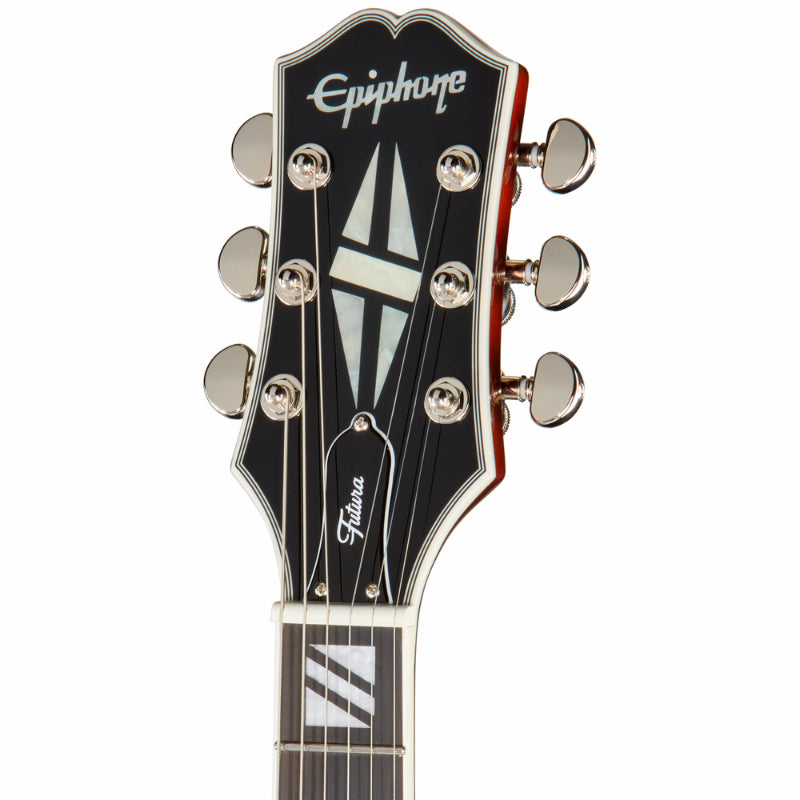 Epiphone Futura RD Custom Midnight Ember Shift Guitar — view 5