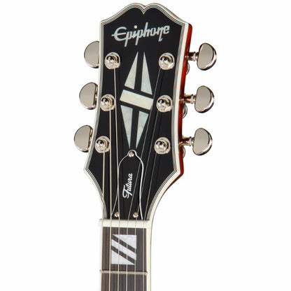 Epiphone Futura RD Custom Midnight Ember Shift Guitar — view 5