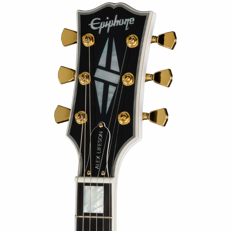 Epiphone IGC Alex Lifeson 1976 ES355 Alpine White Guitar — view 4