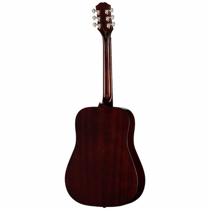 Epiphone Eric Church Hummingbird Dark Acoustic Guitar Cobra Burst — view 2