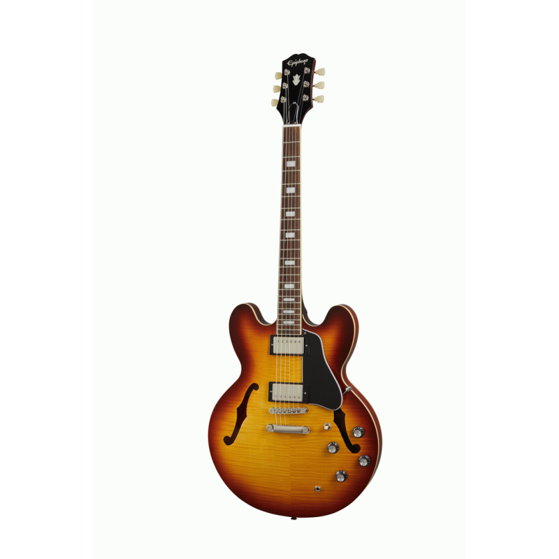 Epiphone ES-335 Figured Raspberry Tea Burst Electric Guitar