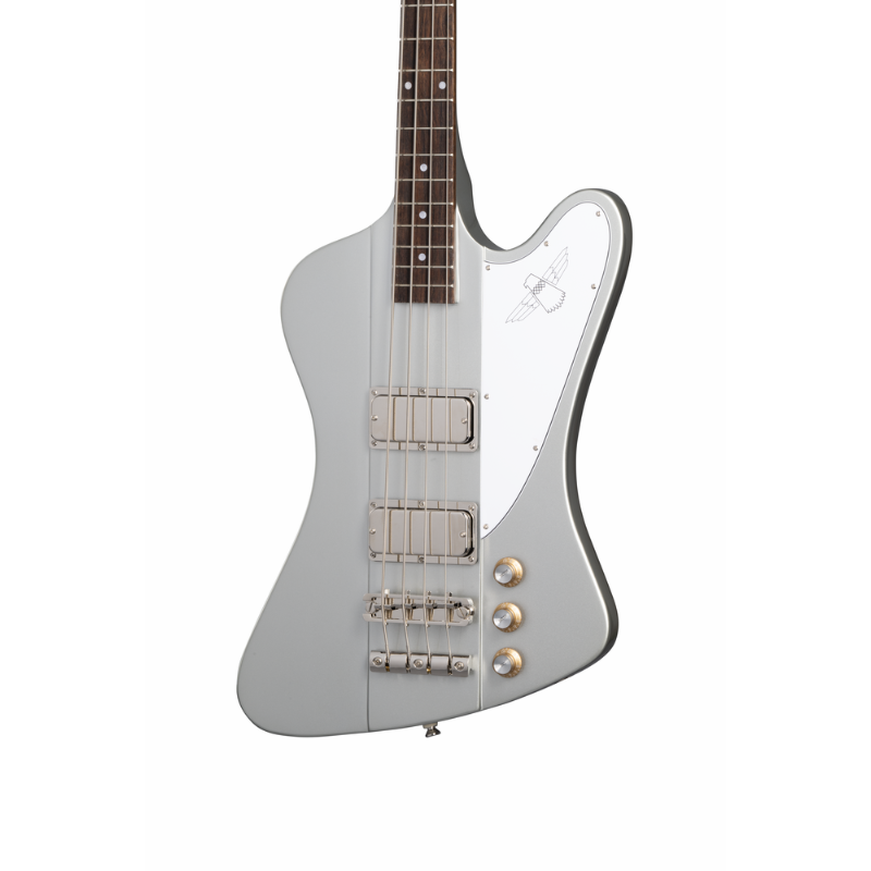 Epiphone Thunderbird ’64 Silver Mist bass guitar 60th anniversary model — view 2