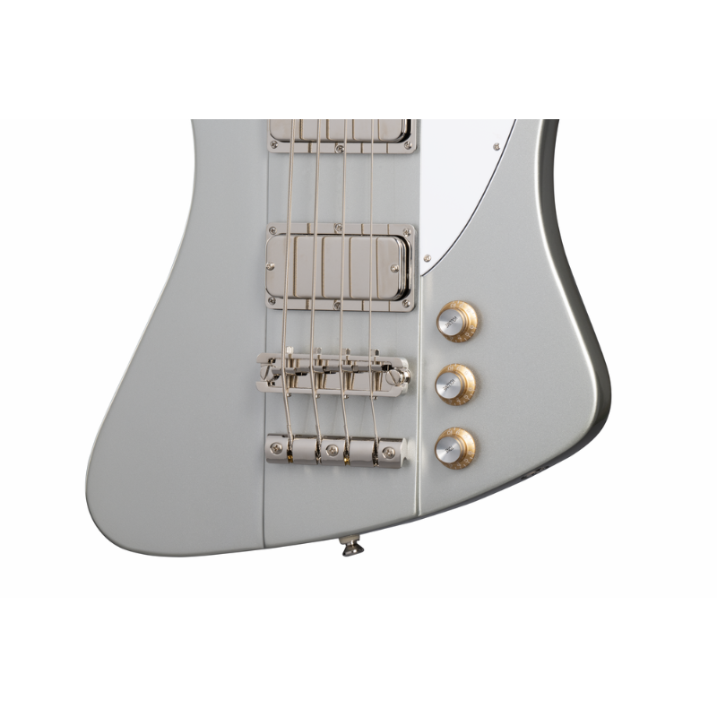 Epiphone Thunderbird ’64 Silver Mist bass guitar 60th anniversary model — view 3