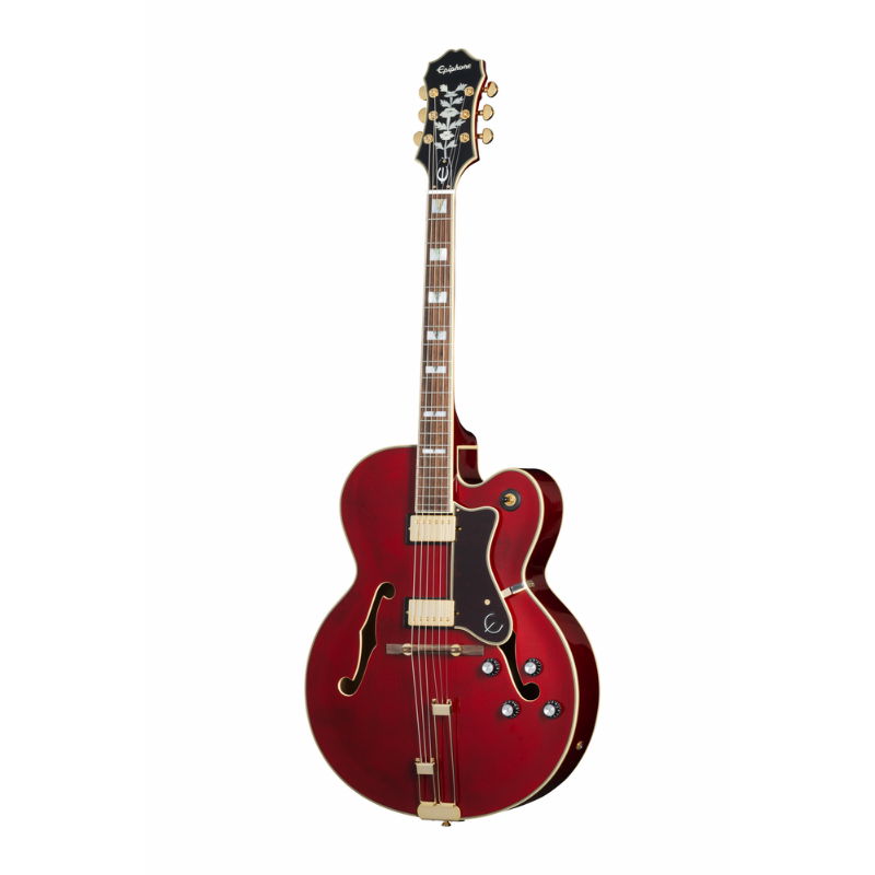 Epiphone Broadway Hollowbody Jazz Guitar - Wine Red