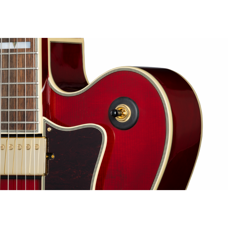 Epiphone Broadway Hollowbody Jazz Guitar - Wine Red — view 4