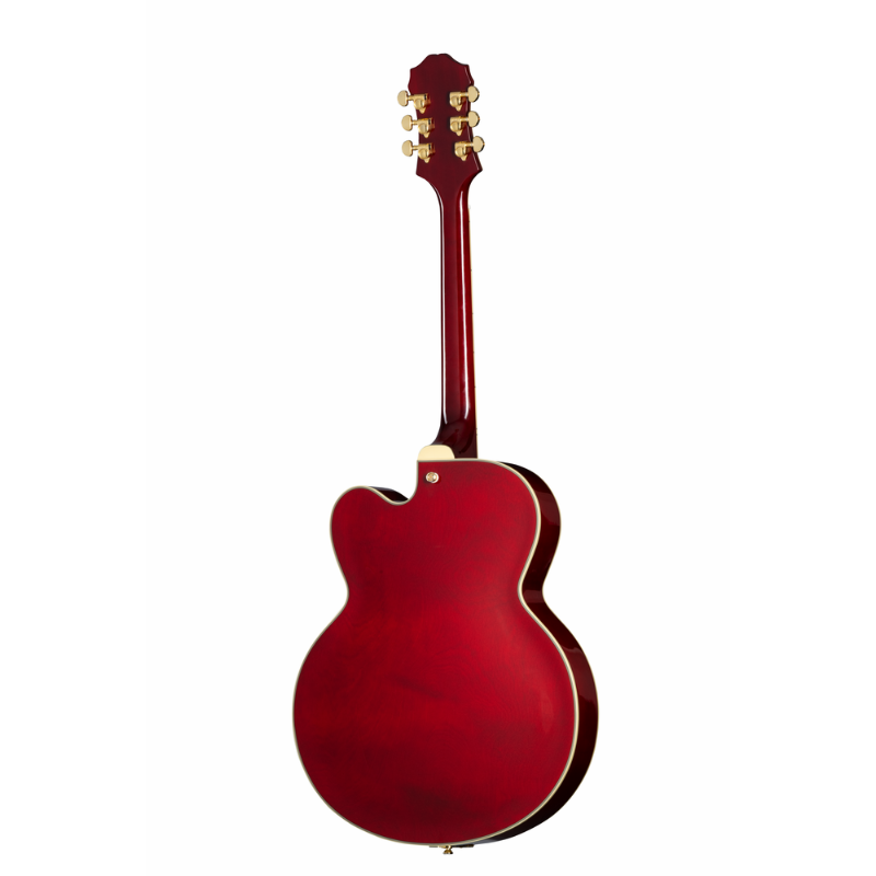 Epiphone Broadway Hollowbody Jazz Guitar - Wine Red — view 5
