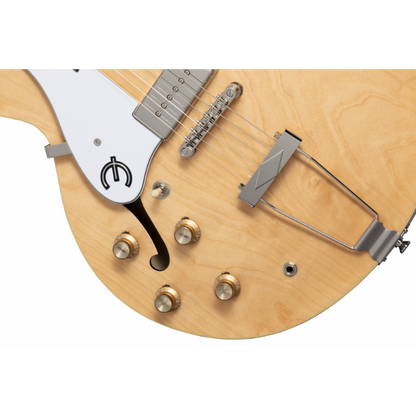 Epiphone Casino Left-Handed Natural Electric Guitar — view 3