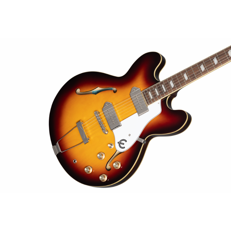 Epiphone Casino Vintage Sunburst Archtop Guitar — view 2