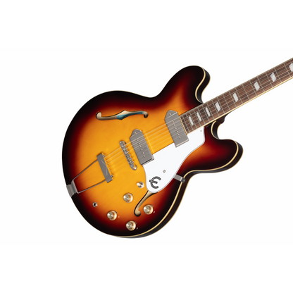Epiphone Casino Vintage Sunburst Archtop Guitar — view 2
