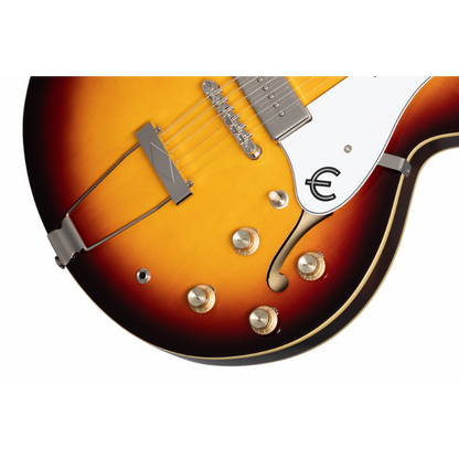 Epiphone Casino Vintage Sunburst Archtop Guitar — view 3