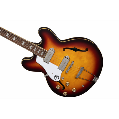 Epiphone Casino LH Vintage Sunburst Archtop Guitar — view 2