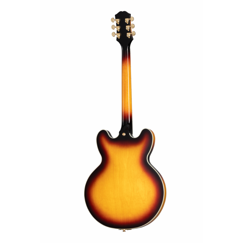 Epiphone Sheraton Guitar Vintage Sunburst Finish — view 2