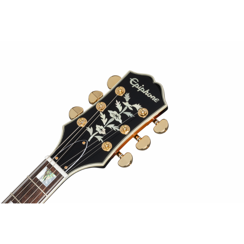 Epiphone Sheraton Guitar Vintage Sunburst Finish — view 4