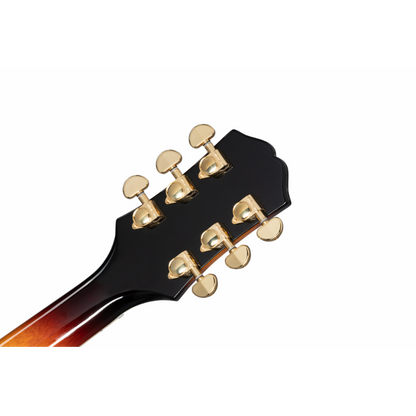 Epiphone Sheraton Guitar Vintage Sunburst Finish — view 5