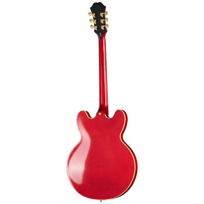 Epiphone Masterbilt Gem Archer Sheraton Electric Guitar Cherry Red — view 2