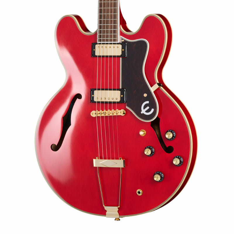 Epiphone Masterbilt Gem Archer Sheraton Electric Guitar Cherry Red — view 6
