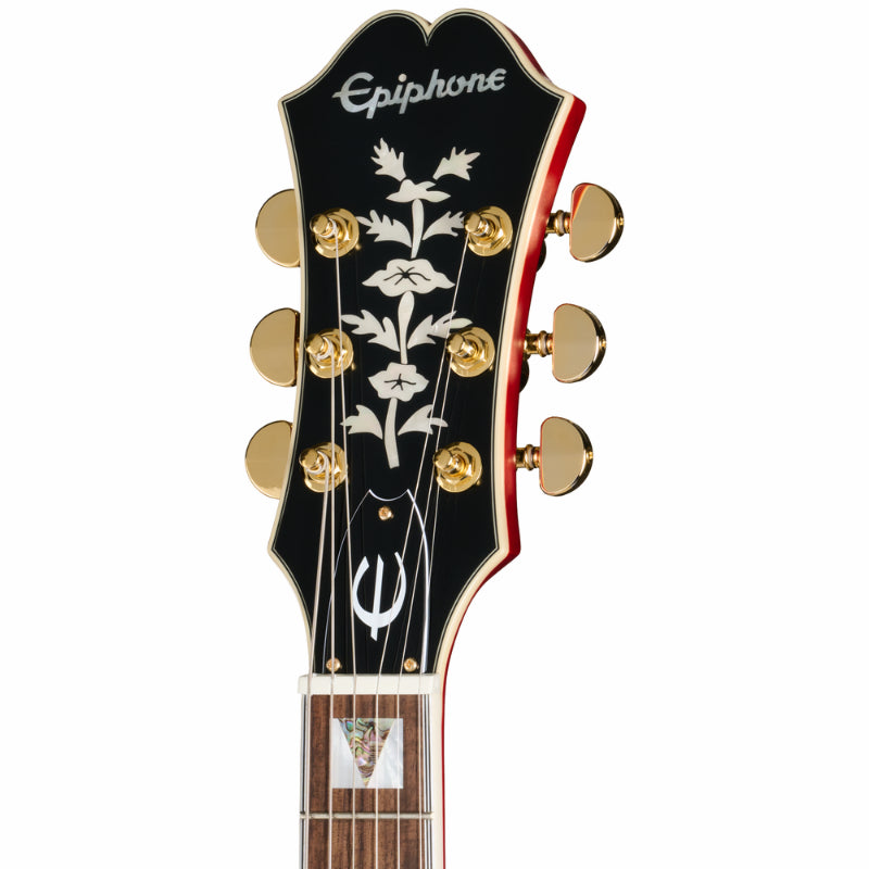 Epiphone Masterbilt Gem Archer Sheraton Electric Guitar Cherry Red — view 4