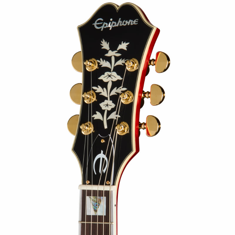 Epiphone Masterbilt Gem Archer Sheraton Cherry Left-Handed Guitar — view 4