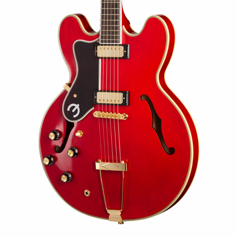 Epiphone Masterbilt Gem Archer Sheraton Cherry Left-Handed Guitar — view 6