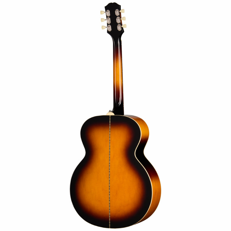 Epiphone J-200 Studio Acoustic Guitar Vintage Sunburst — view 2