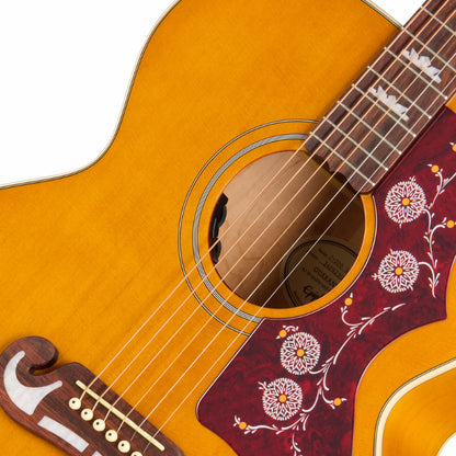 Epiphone J-200 Studio Acoustic Guitar Natural — view 3