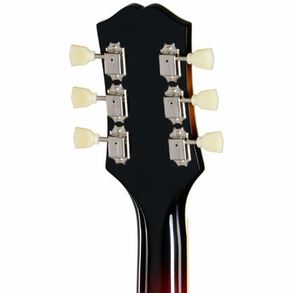 Epiphone J-200 Studio Vintage Sunburst Left-Handed Acoustic Guitar — view 5