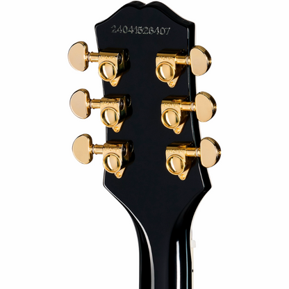 Epiphone Les Paul Custom Quilt Cobra Burst with Premium Gig Bag — view 5